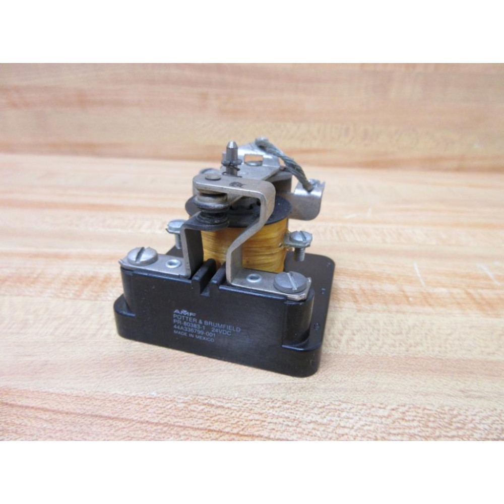 Potter & Brumfield PR-80383-1-24VDC AMF Relay 44A336799-01 - Used