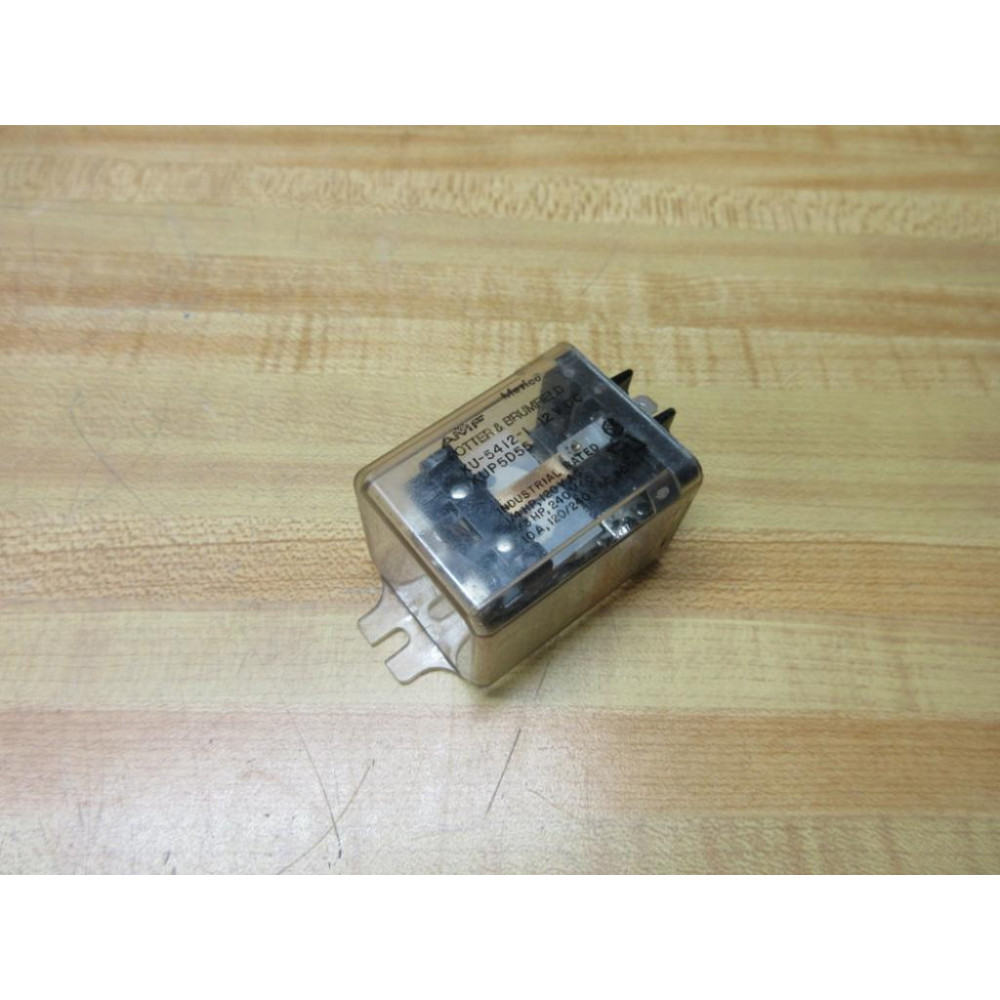 Potter & Brumfield KU-5412-1-12V DC AMF Relay KUP5D55 - Used