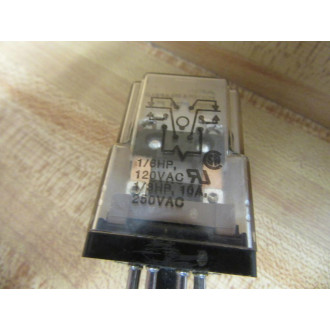 Potter & Brumfield KRPA-11DG-110V DC Relay KRPA11DG110VDC 13HP 10A - Used