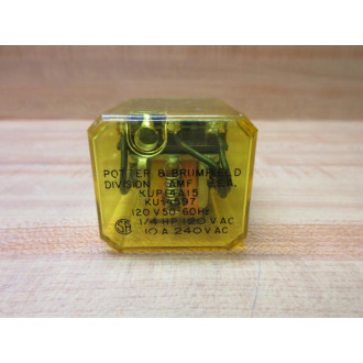 Potter & Brumfield KU-4597-120V AC Relay KUP14A15-120VAC - New No Box