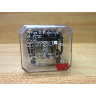 Potter & Brumfield KU-90737-24V DC AMF Relay KU-90737-24VDC - Used