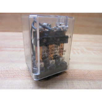 Potter & Brumfield KUP14A95-120V AC AMF Relay KUP14A95-120VAC - Used