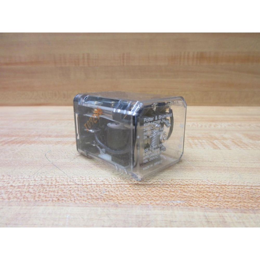 Potter & Brumfield KUP-14D15F-24V DC AMF Relay KUP-14D15F-24VDC - New No Box