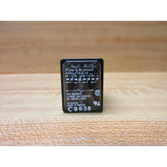 Potter & Brumfield KHAU-17A12-12V AC Relay KHAU-17A12-12VAC - Used