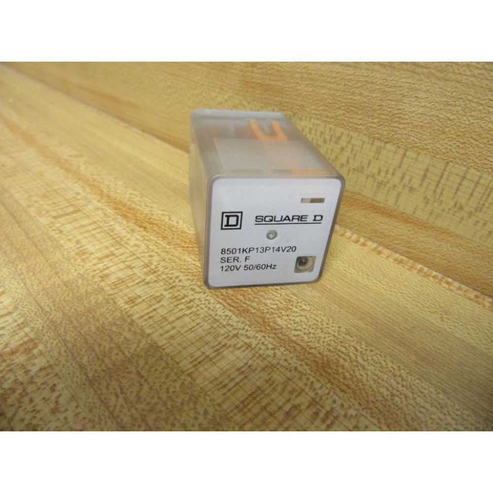 Square D 8501KP13P14V20 Relay Series F - Used