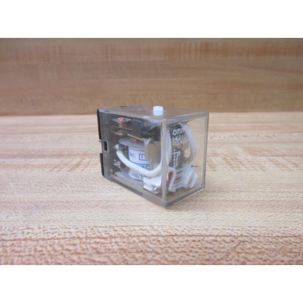 Omron LY212N-110120V AC Relay LY212N-110120VAC - Used