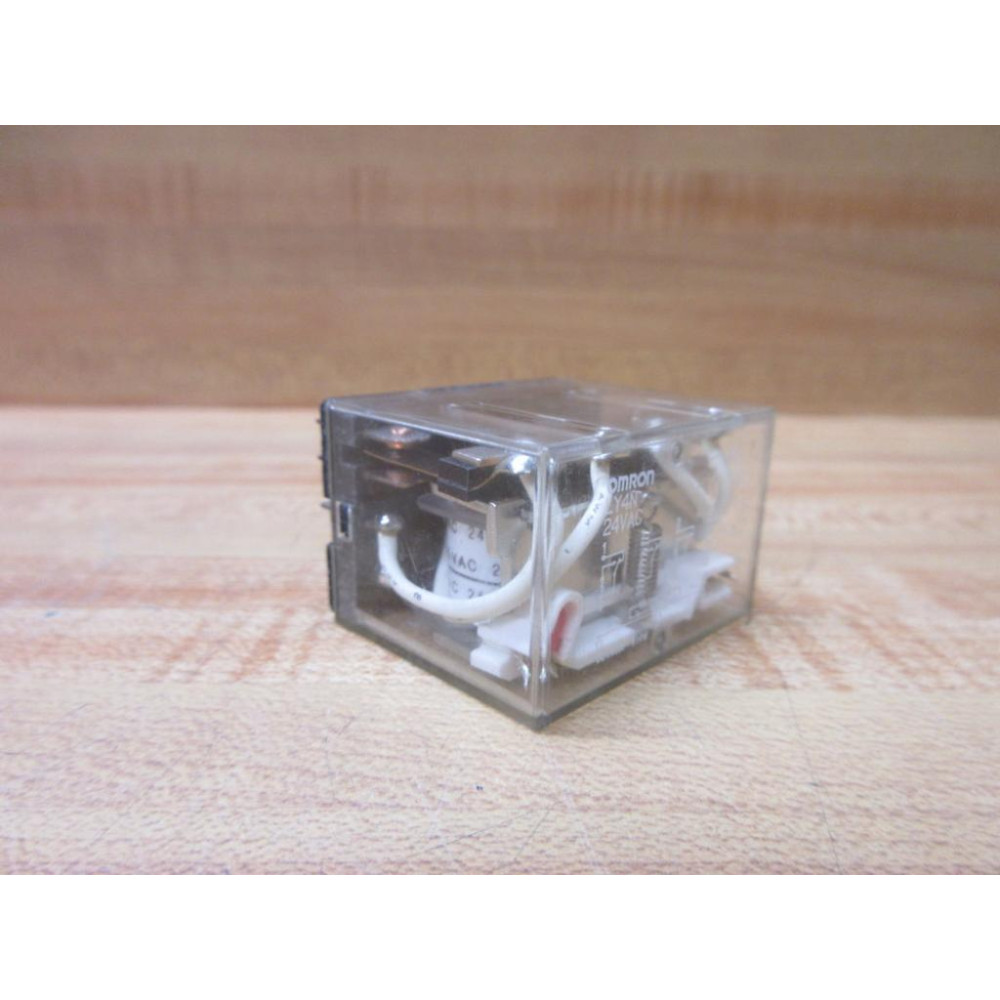 Omron LY4N-24VA C Relay LY4N-24VAC - Used