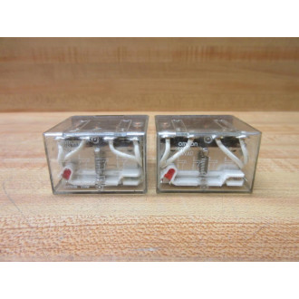 Omron LY4N-24VA C Relay LY4N-24VAC - Used