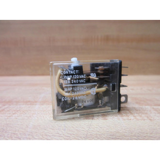 Omron LY212N-24V DC Relay LY212N-24VDC - Used