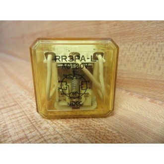 IDEC RR3PA-L-AC120V Relay RR3PA-L-120V AC - Used