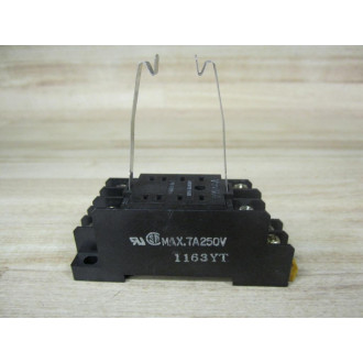 Omron PYF08A Relay Socket PYFO8A WBrackets (Pack of 4) - Used