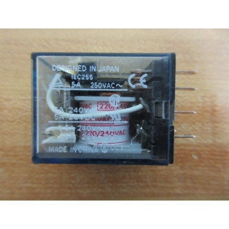 Omron MY2NJ-AC220240V AC Relay MY2NJ-220240VAC - Used