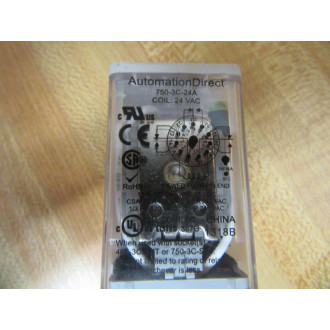 Automation Direct 750-3C-24A Relay 750-3C-24V AC - New No Box