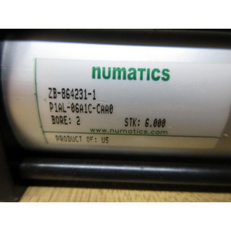 Numatics P1AL-06A1C-CAA0 Pneumatic Cylinder P1AL06A1CCAA0 - New No Box