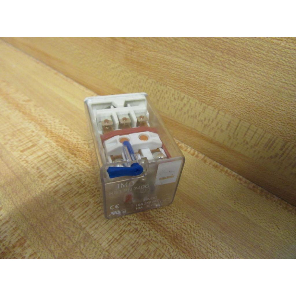 IMO RS3 PN 24DC Relay RS3PN24VDC - Used