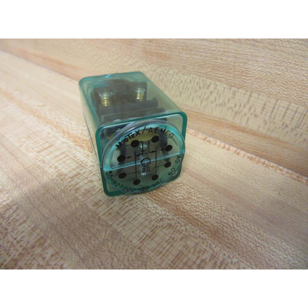 MidtexAEMCO 155-92T200-120V AC Relay 155-92T200-120VAC - Used