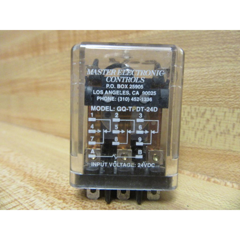 MEC GQ-TPDT-24D Relay GQTPDT24D - Used
