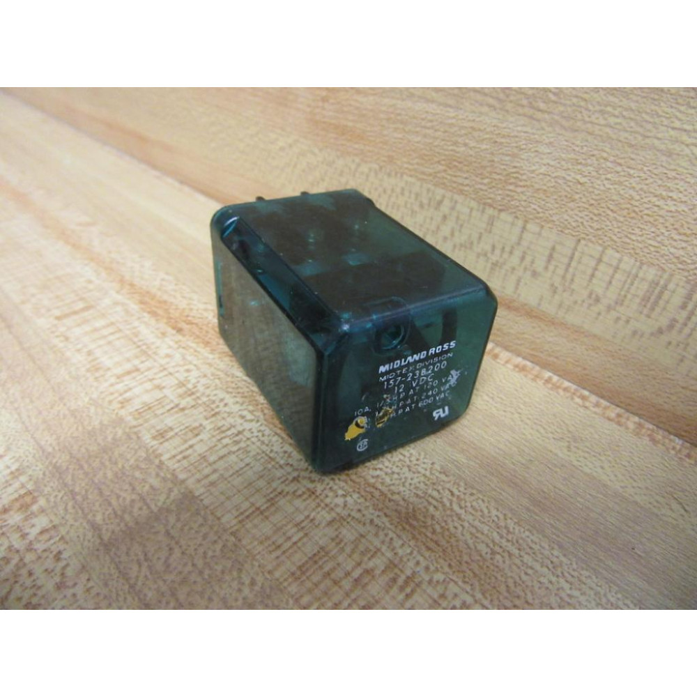 Midtex 157-23B200-12V DC Midland Ross 157-23B200-12VDC - Used