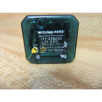 Midtex 157-23B200-12V DC Midland Ross 157-23B200-12VDC - Used