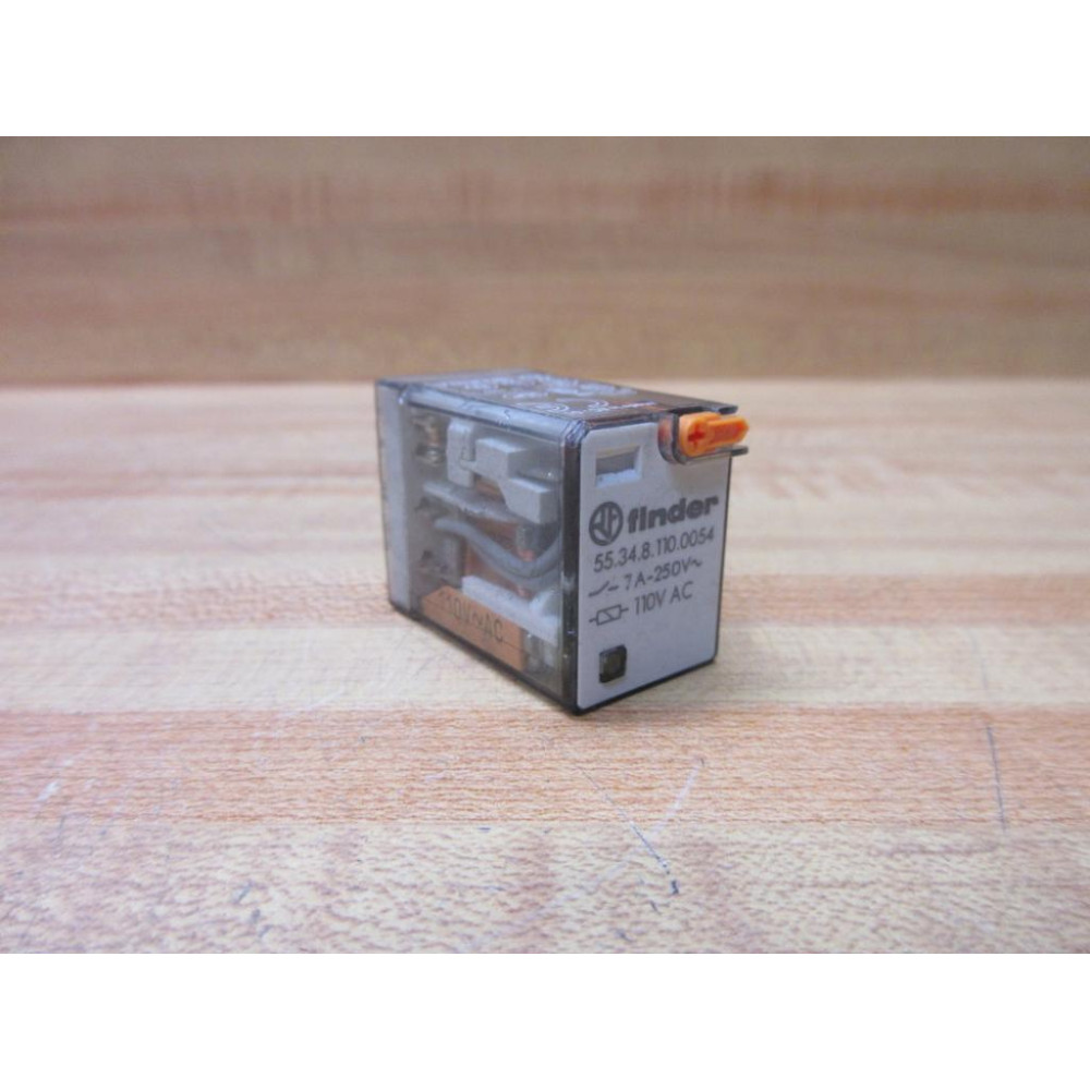 Finder 55.34.8.110.0054 Relay 55.34 - Used
