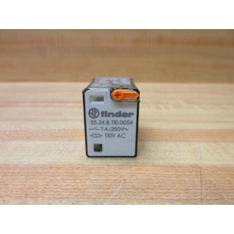 Finder 55.34.8.110.0054 Relay 55.34 - Used