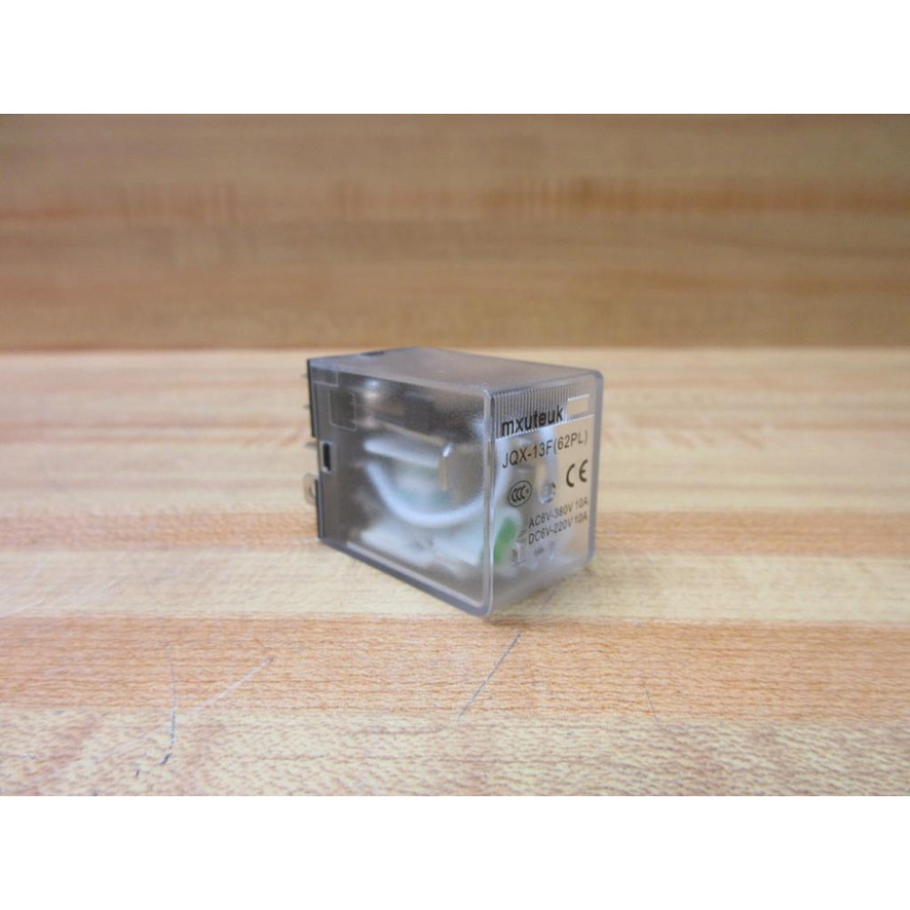 Mxuteuk JQX-13F(62PL) 24VDC Relay JQX-13F - New No Box
