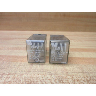 Sky Electronics SKMP-24V DC Relay SKMP-24VDC - Used