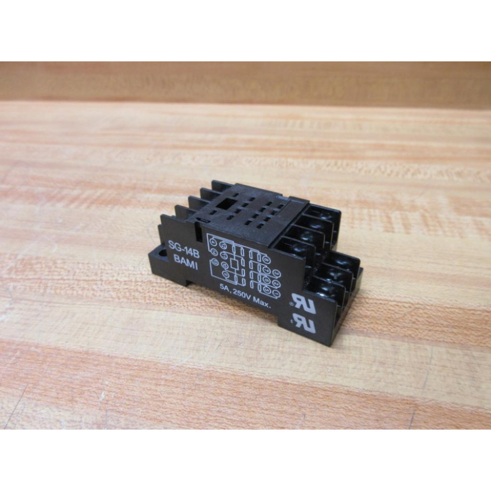 BAMI SG-14B Relay Socket SG14B - Used