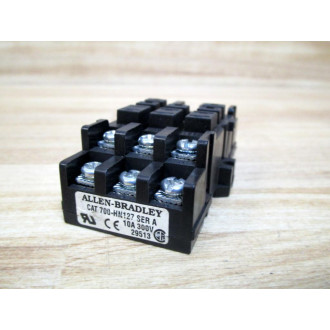Allen Bradley 700-HN127 Relay Socket 29513 (Pack of 7) - Used