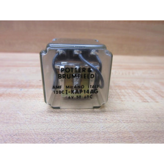 AMF Potter & Brumfield 120CI-KAP14AG-6V AMF Relay - New No Box