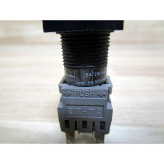 Alcoswitch 165TL Pushbutton Switch 165TL - Used