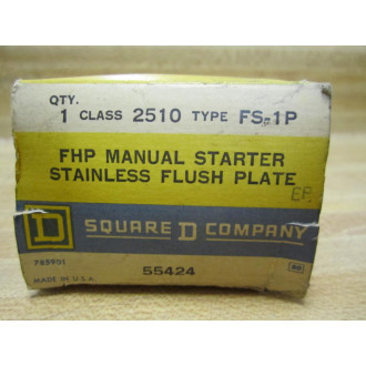 Square D 2510 FS-1P FHP Manual Starter