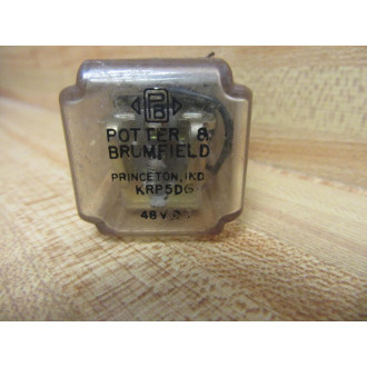 Potter & Brumfield KRP5DG-48V DC Relay KRP5DG-48VDC - Used