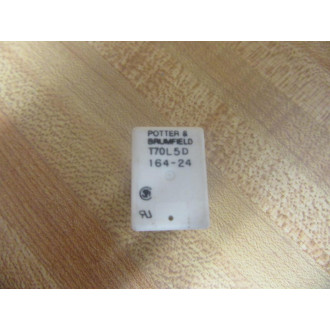 Potter & Brumfield T70L5D 164-24 Relay T70L5D16424 - Used