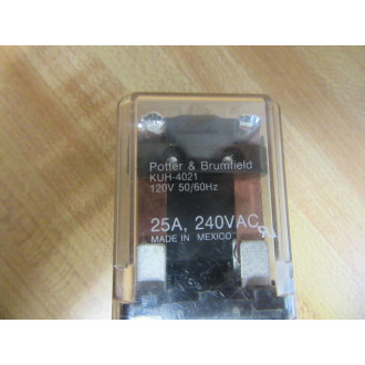 Potter & Brumfield KUH-4021-120V Relay KUH4021120V - Used