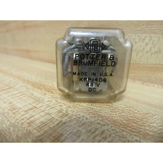 Potter & Brumfield KRP14DG-48V DC Relay KRP14DG-48VDC - New No Box