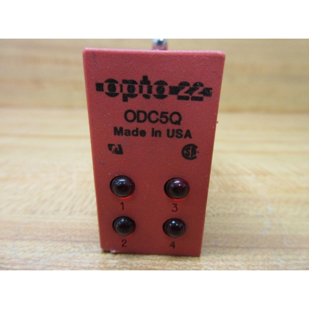 Opto 22 ODC5Q 4-Channel DC Digital Output Module 0DC5Q - Used