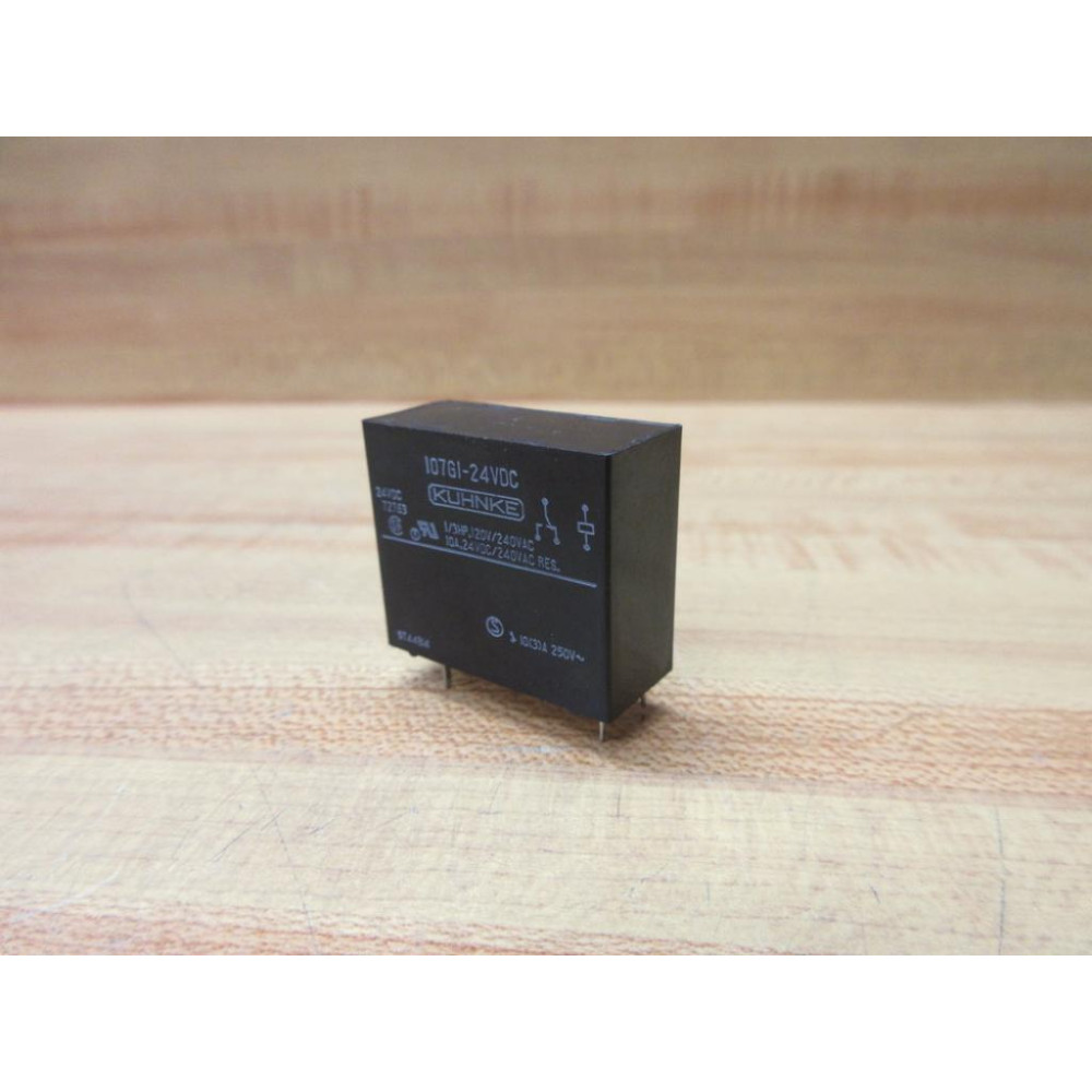 Kuhnke 107G1-24V DC Relay 107G1-24VDC - New No Box