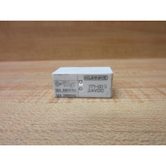 Kuhnke 171-G1-24V DC Relay 171-G1 171-G1-24VDC - Used