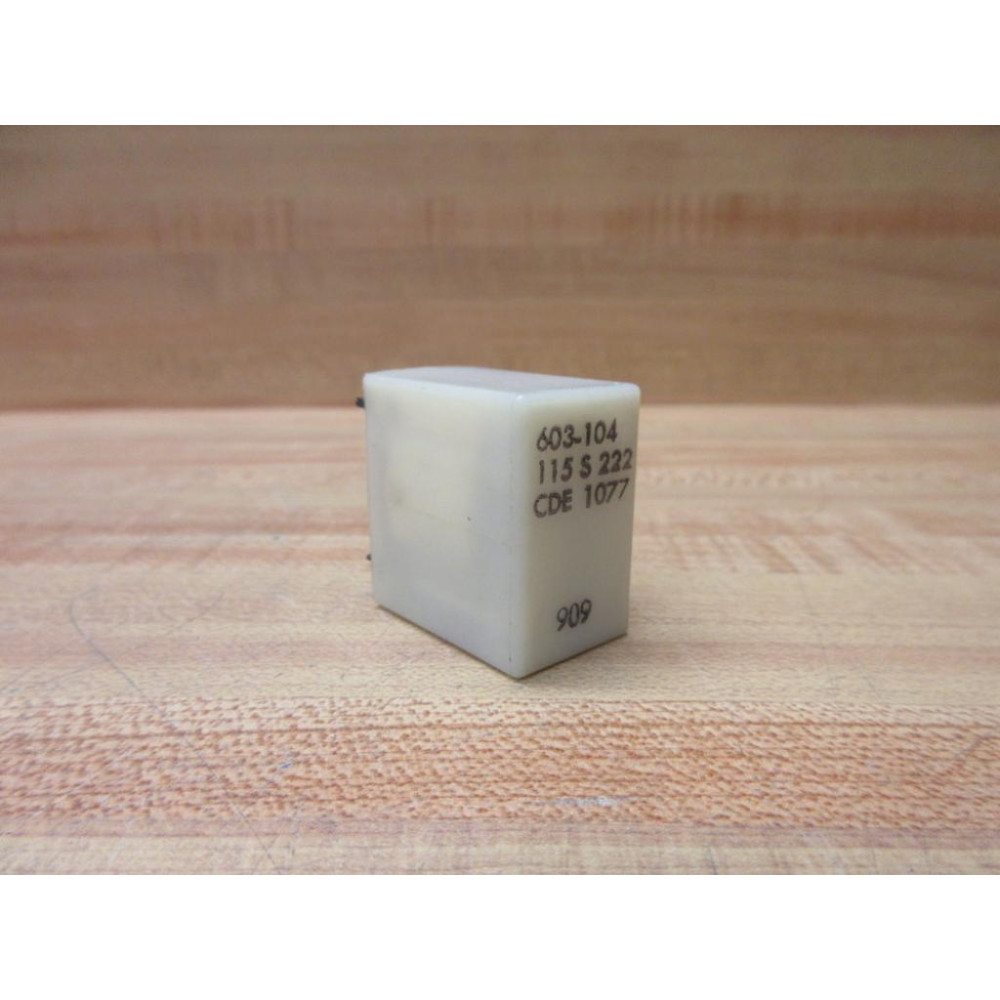 Cornell Dubilier 603-104 CDE Relay 115S222 - Used