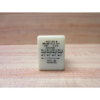 Potter & Brumfield KHC17D11-24V DC AMF Relay KHC17D11-24VDC - Used