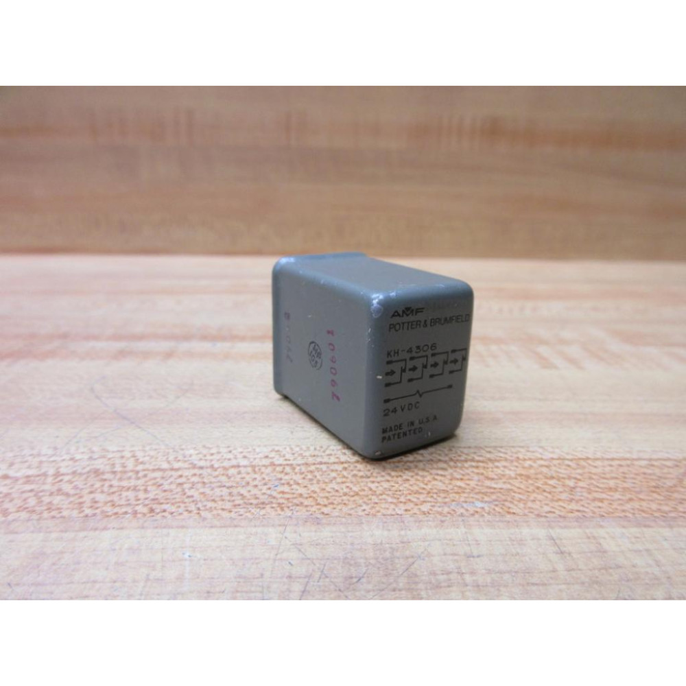 Potter & Brumfield KH-4306-24V DC AMF Relay KH-4306-24VDC - New No Box
