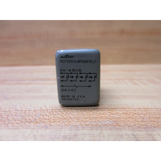 Potter & Brumfield KH-4306-24V DC AMF Relay KH-4306-24VDC - New No Box