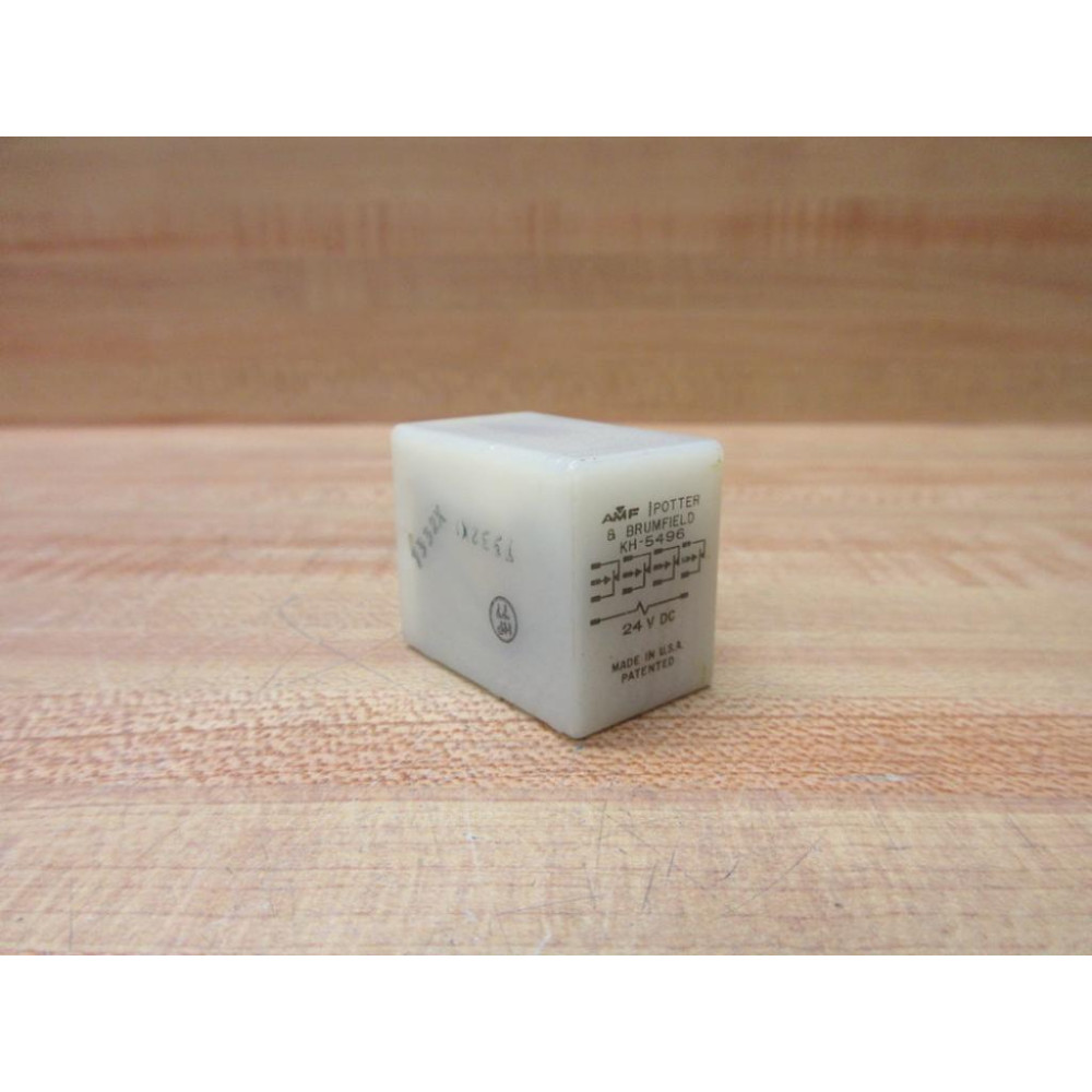 Potter & Brumfield KH-5496-24V DC AMF Relay KH-5496-24VDC - Used