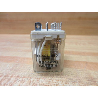 Square D 8501-RS44V20 Relay RS44V20 - Used