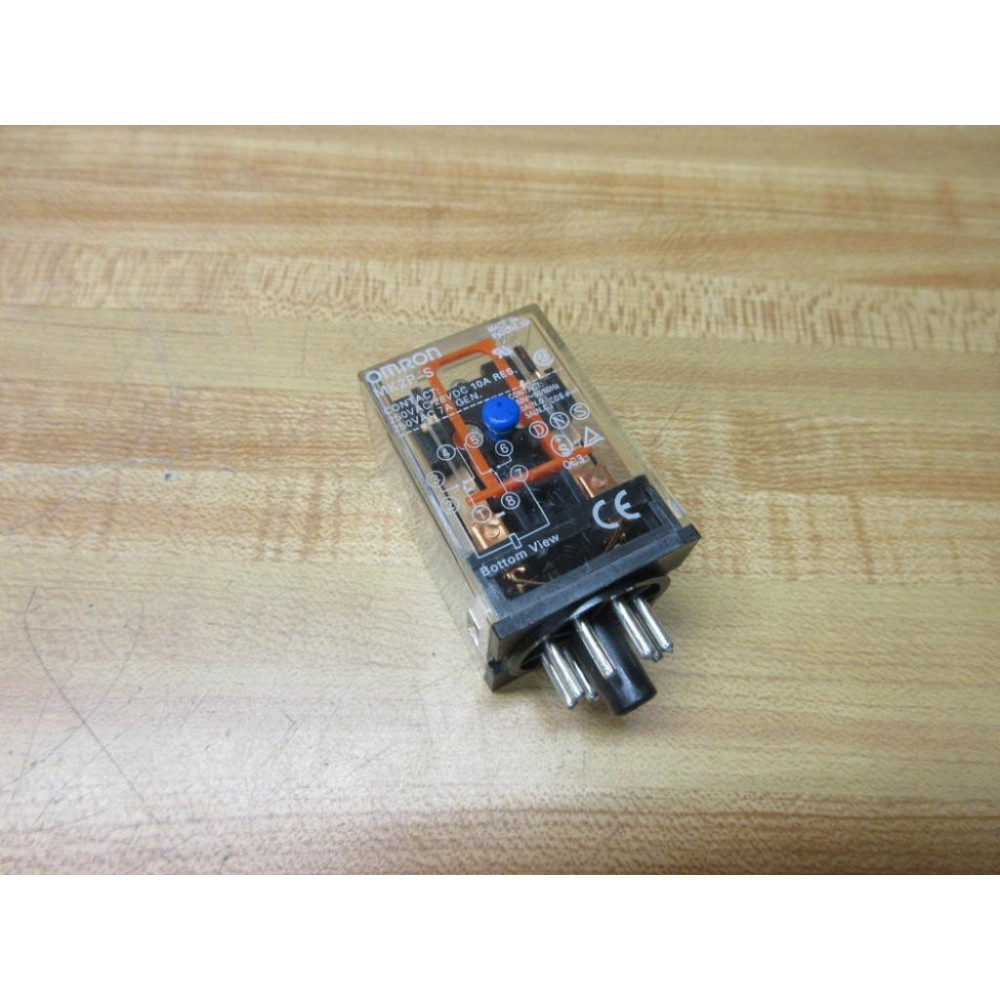 Omron MK2P-S Relay MK2P-S-250VAC28VDC MK2P-S-24VDC - New No Box