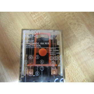 Omron MK2P-S Relay MK2P-S-250VAC28VDC MK2P-S-12VAC - Used