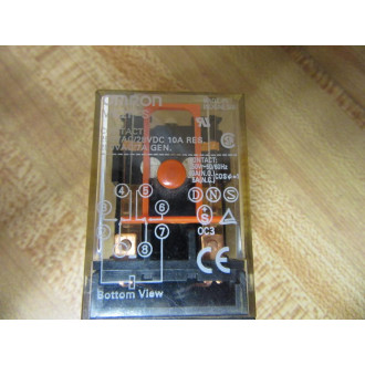 Omron MK2P-S Relay MK2P-S-250VAC28VDC MK2P-S-240VAC - Used