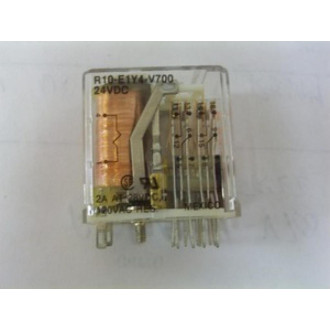 Potter & Brumfield R10-E1Y4-V700-24V DC AMF Relay R10-E1Y4-V700 - New No Box