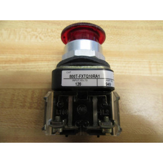 Allen Bradley 800T-FXTQ10RA1 Push Button Series T - Used